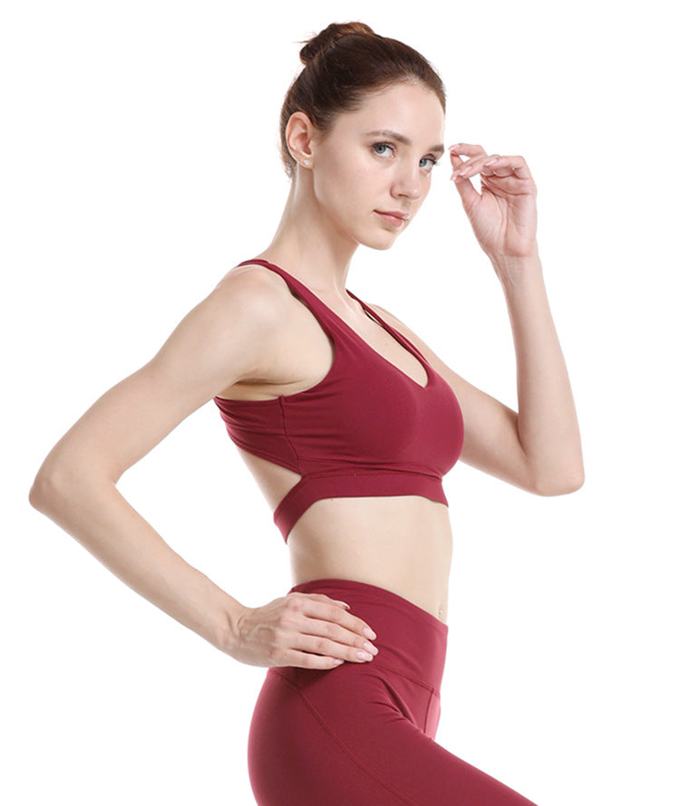 Beauty back shockproof sports bra - Image 3